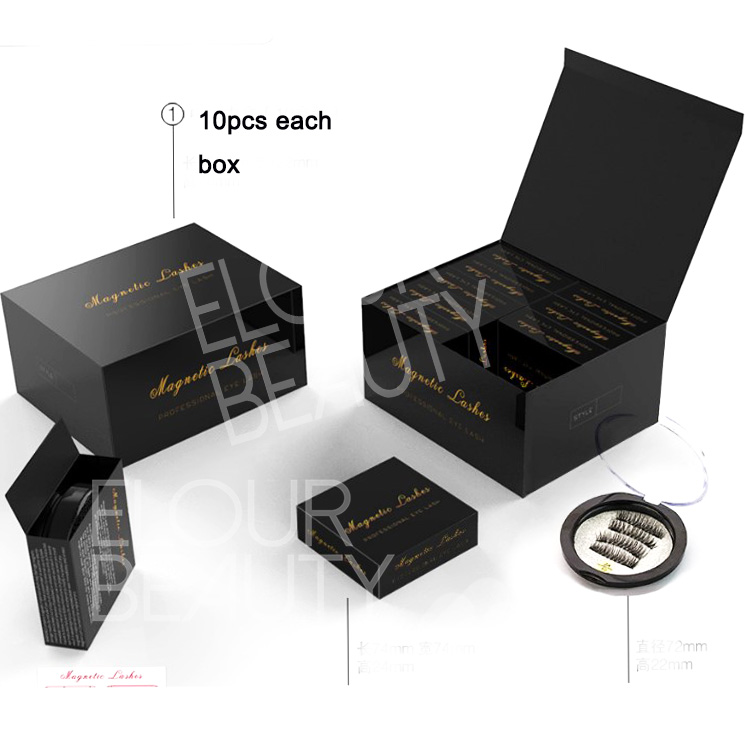 Fast delivery 3d magnetic lashes China manufacturer EA80
